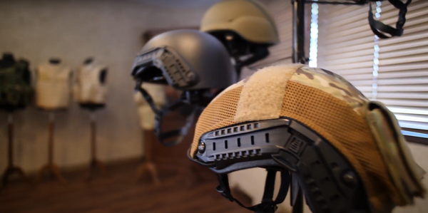 How an bulletproof helmet made?